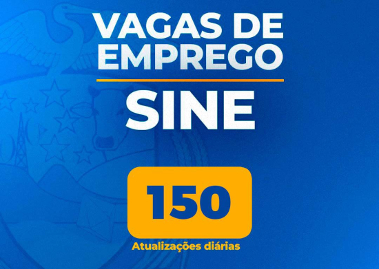 Mais empregos: Sine de Barra do Garças divulga 150 novas vagas de trabalho