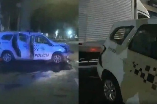 PM propõe ‘racha’ a outro policial e bate viatura em dois carros