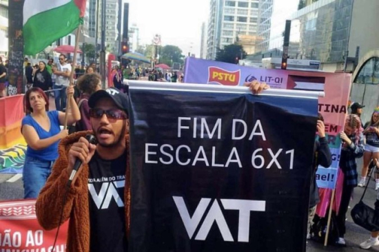 Ato pelo fim da escala 6x1 acontecerá em 15 de novembro por todo Brasil